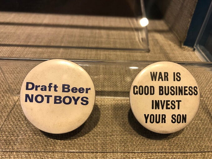 Anti War Buttons